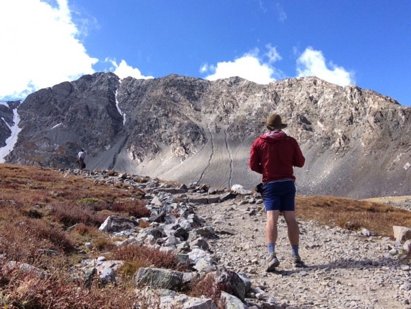 la sportiva fc eco 2.0 - rocking the montane minimus rain jacket and the sportiva eco boot on...