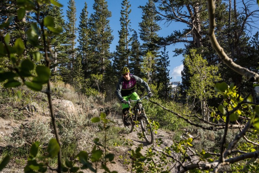 troy lee a1 - luke lydiard enjoying the a1&#039;s glove like fit on a late afternoon...