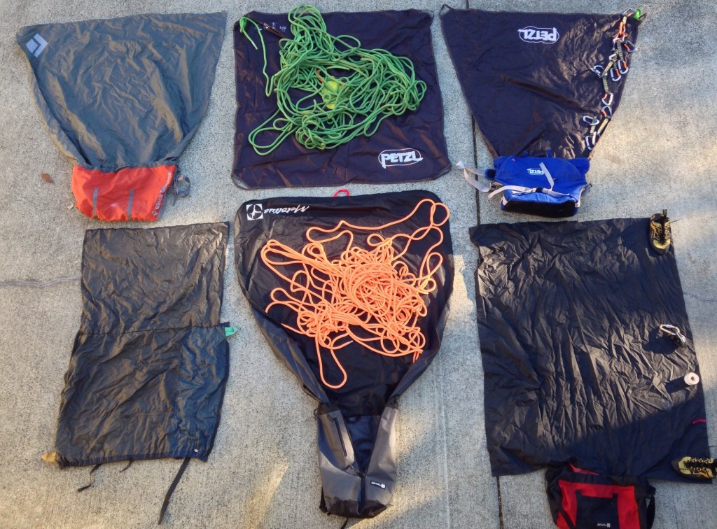Best Rope Bag Review (Comparing the many different sizes and shapes during our side-by-side testing for this review. From top right, the BD...)