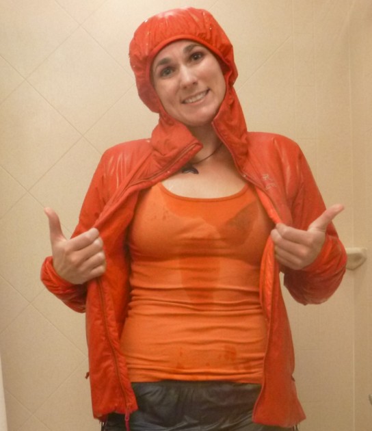 arc&#039;teryx atom ar hoody for women - after our 5 minute shower test, we realized how awesomely water...
