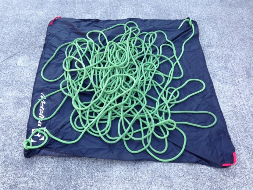 metolius vortex - showing the biggest tarp in-review at 57&quot; x 57&quot;  on the metolius...