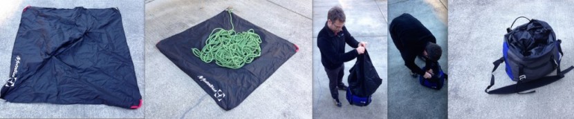 metolius vortex - this series of photos shows the unique packing style of the metolius...