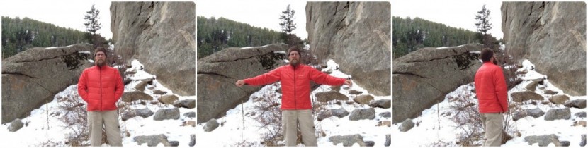 montbell ul thermawrap jacket - this jacket&#039;s stitching creates large horizontal rectangles. we...