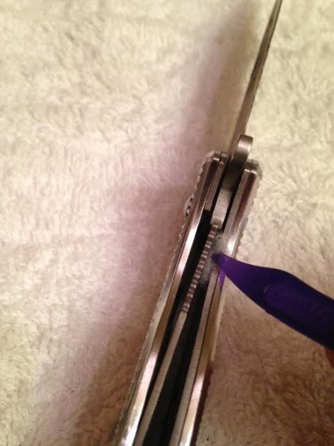 tooth-picking out the lint.