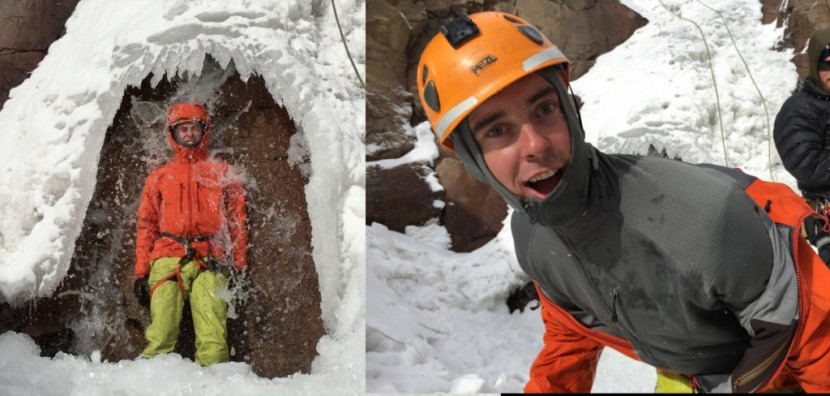 arc'teryx venta mx hoody - the jacket withstood the frigid torrent keeping our tester perfectly...