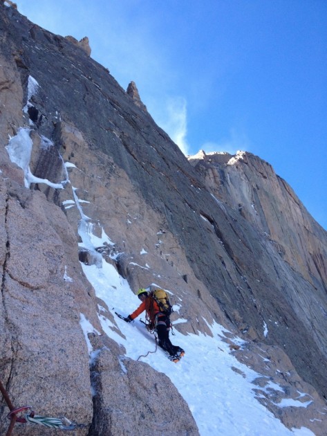 arc'teryx venta mx hoody - dry, windy, and cold - the perfect day for this jacket. andy...
