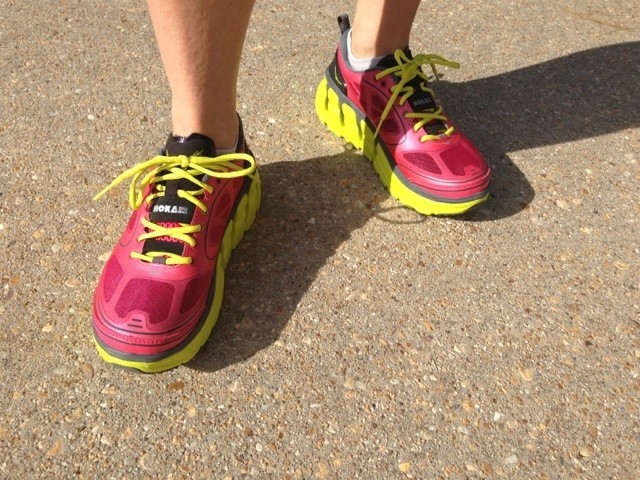 hoka oneone conquest for women - the hoka conquests place you higher above the ground than most...