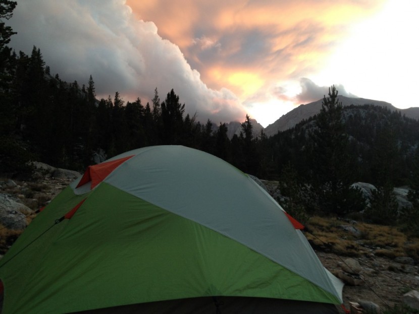 kelty grand mesa 2 - a storm approaches in the golden trout wilderness, high sierra - but...