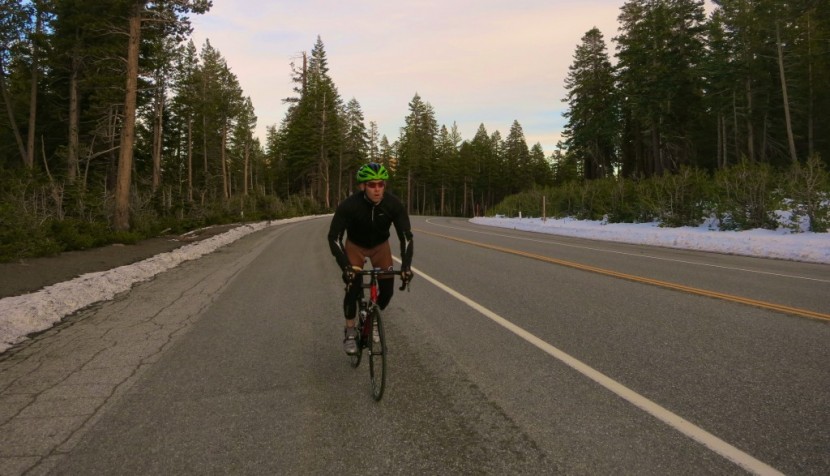 bell array - luke lydiard testing the bell array on a frigid afternoon near...