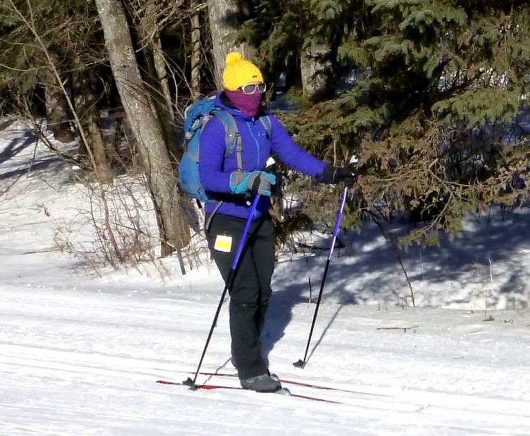 outdoor research southback for women - nordic skiing just outside of quebec city in -20f (w/ windchill)...