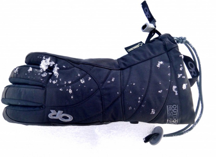 outdoor research southback for women - this glove is quite water resistant, but doesn't earn the badge of...