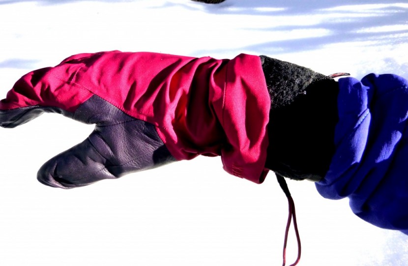 arc'teryx beta ar glove for women - the liner is made up of polartec insulation that performs well to...