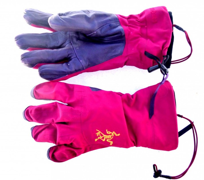 arc'teryx beta ar glove for women - slide a pair of hand warmers between the liner and shell on colder...