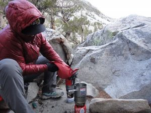 Estufa de camping BRS-3000t en titanio – Tienda Rutas Andes