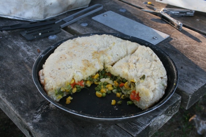 msr dragonfly - we made this delicious and impressive pot-pie with the msr...