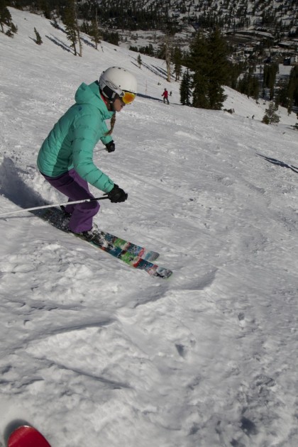 the north face point it down for women - we wore this jacket in all kinds of conditions, it tends to show...