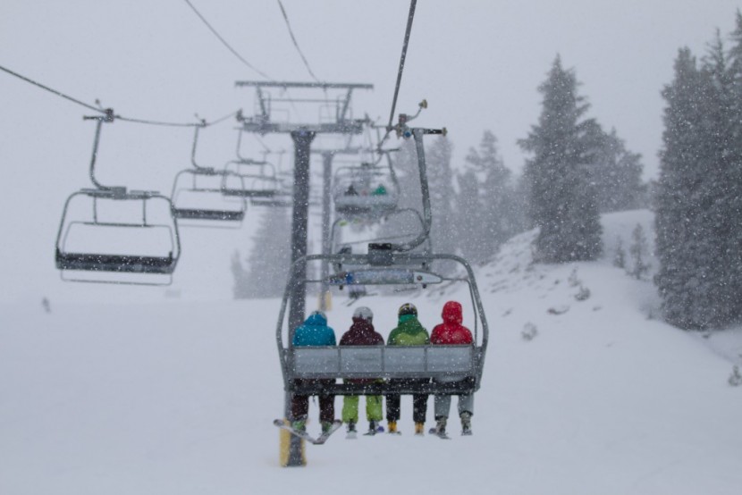 all mountain skis womens - a full season of testing involves many laps and lift rides in all...