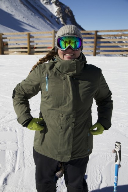 obermeyer brigitte - we're not sure how we feel about the brigitte's buttons, but it...