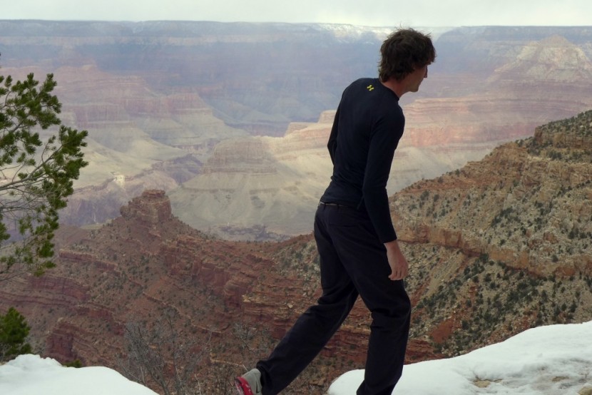under armour base 2.0 - the under armour base 2.0 on the south rim of the grand canyon.