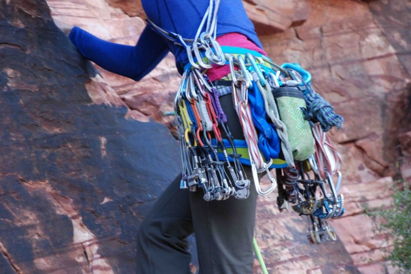 camp supernova - the deep gear loops can easily accommodate your rack and extra...