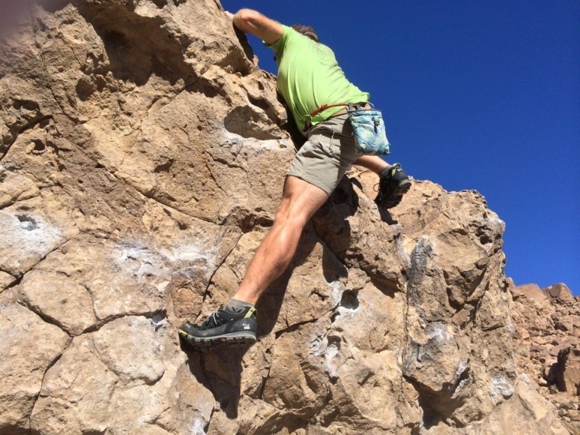 salewa mountain trainer gtx - the mountain trainer edges very well. it is so stiff, standing on a...