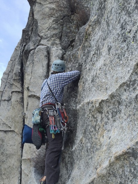 metolius safe tech all-around - this harness works well for trad climbing on long, multi-pitch...