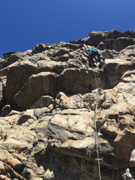 metolius safe tech all-around - while it works for sport climbs, this was not our favorite harness...