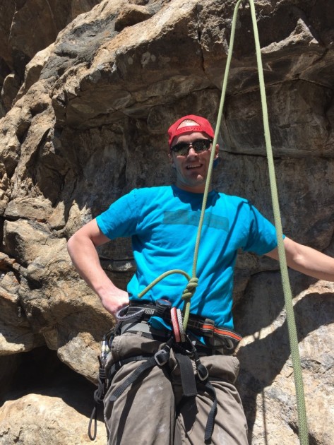 metolius safe tech all-around - with its bulky padding, this was not the most comfortable harness...
