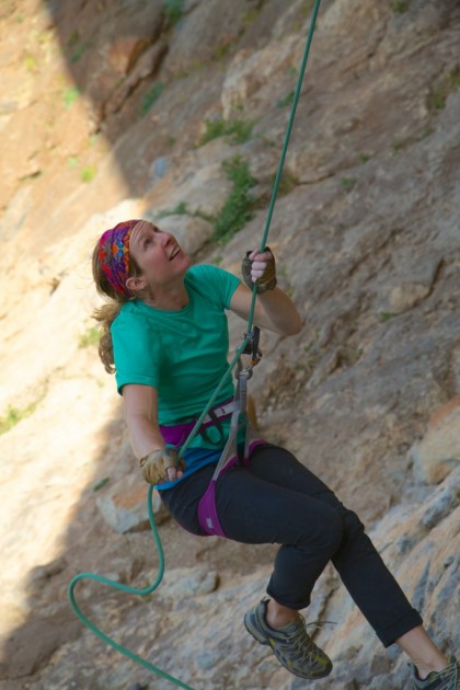 edelrid eagle light - catching a fall on the edelrid eagle light. the motion of the...