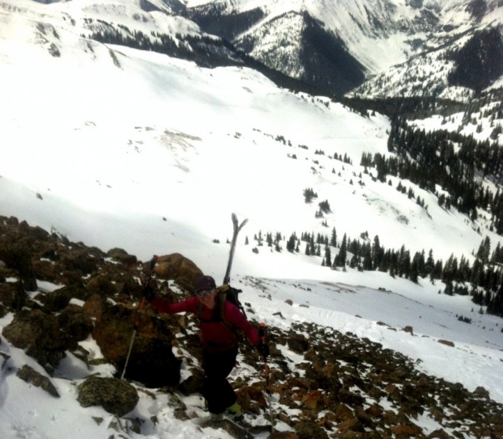 icebreaker oasis for women - putting our layers through "the stuff" is what we're all about here...