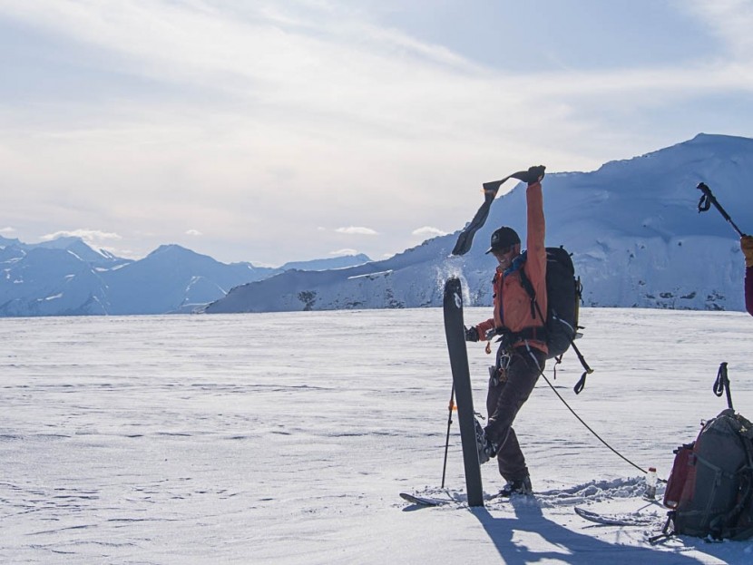 black diamond glidelite mohair pure - tester and mountain guide ian mceleney strips the black diamond...