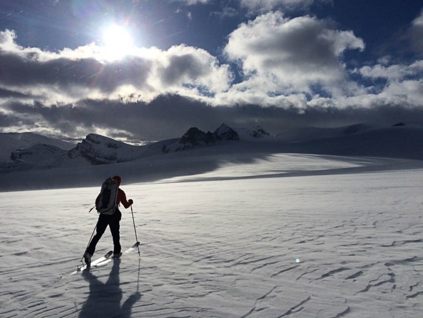 backcountry skis - light skis make long distance touring more reasonable. lead test...