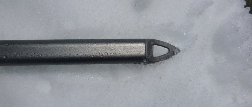 black diamond raven - the raven&#039;s spike is full-sized, which helps facilitates the shaft...