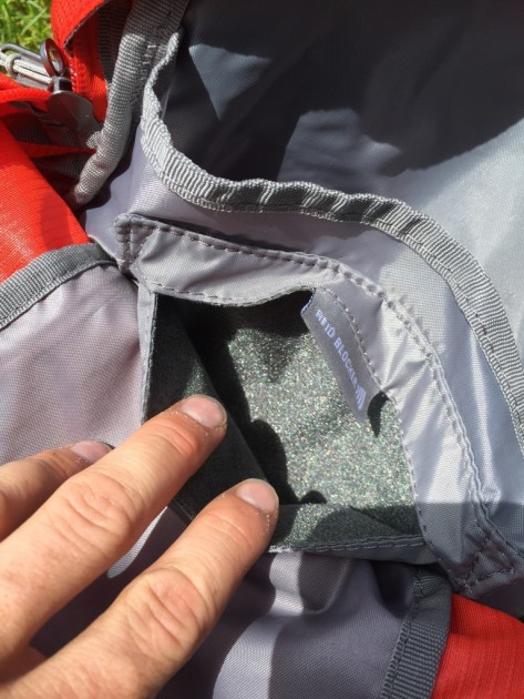 eagle creek deviate 60 - the rfid pocket in the daypack is a great place to put your phone...