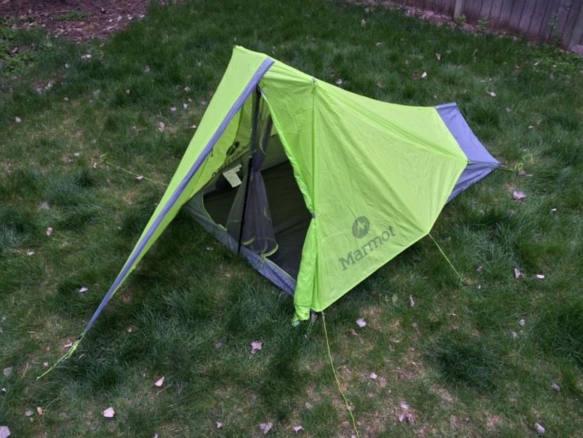 marmot nitro 2p - this is the only model we tested in this year&#039;s ultralight review...