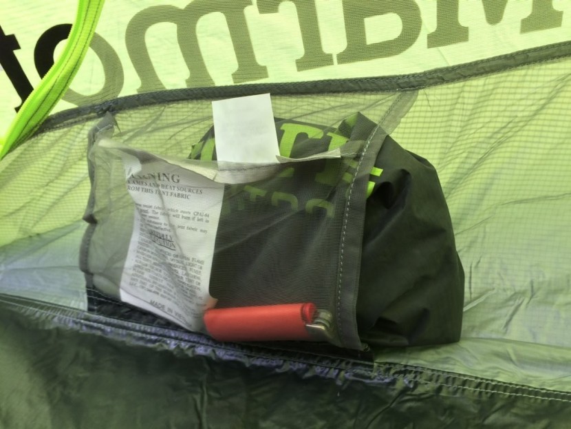 marmot nitro 2p - one of the nitro&#039;s positive points are nice side pockets in the...