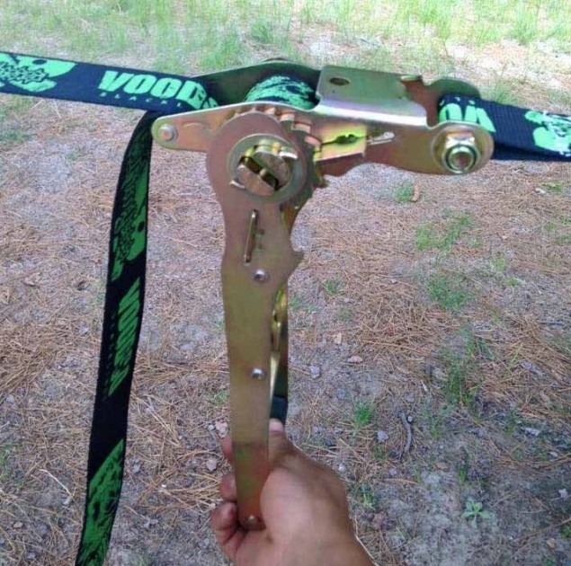 voodoo fearless - the extra long handle on the ratchet makes it easier to achieve the...