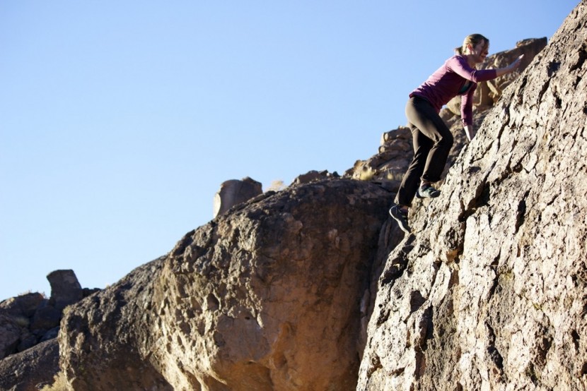 evolv shaman lv for women - use these aggressive shoes for steep sort climbing and bouldering...