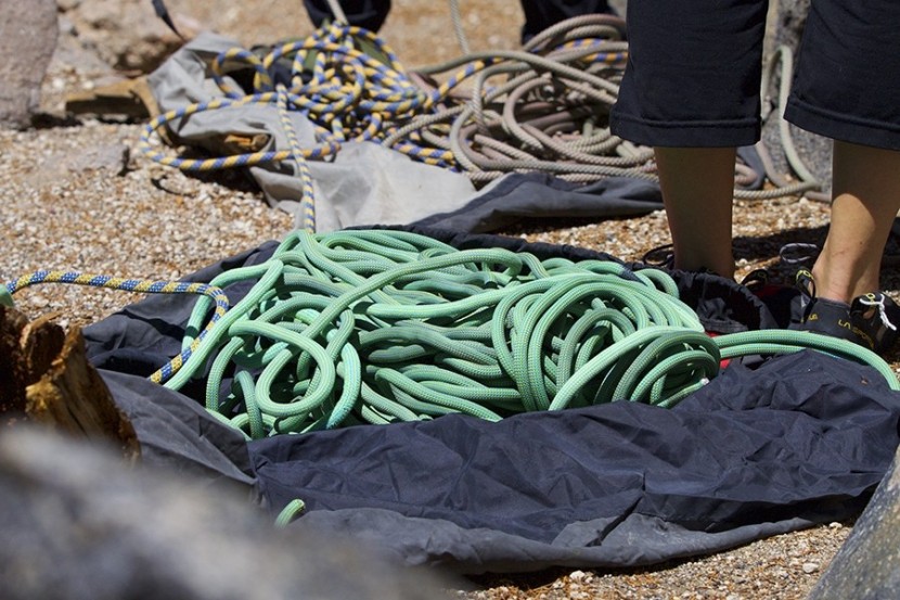 edelrid eagle light - the mammut infinity (blue and yellow) and the edelrid eagle light...