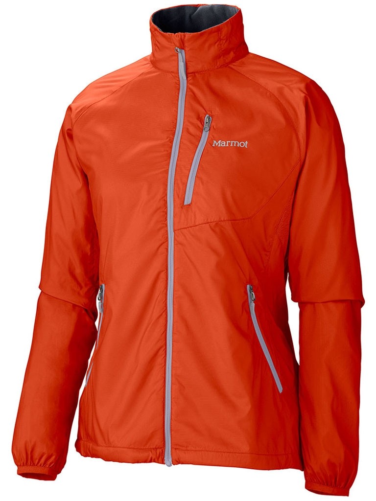 Marmot Stride Jacket Men's Full Zip Fleece Lined Ripstop Running Hike Size:  S