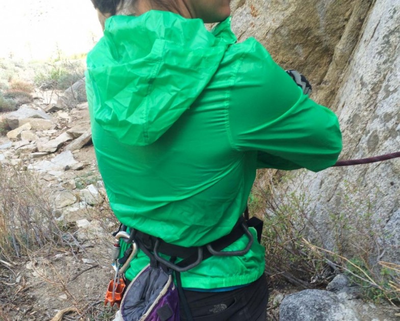 the north face cyclone hoodie for women - the double stitching in key stress points like the shoulders...