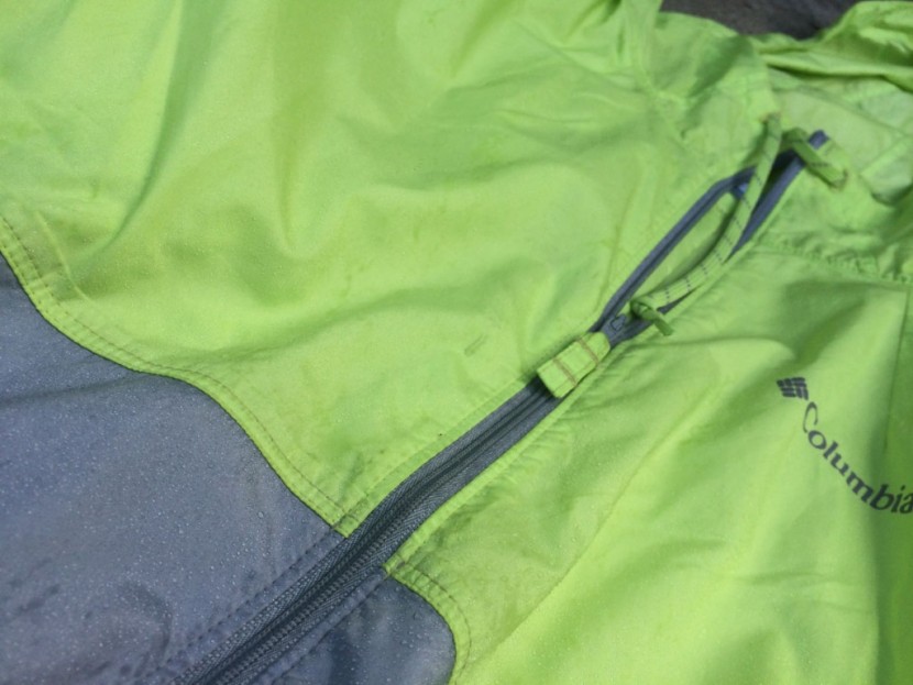 columbia flash forward for women - the coating on this jacket beads some moisture, but quickly...