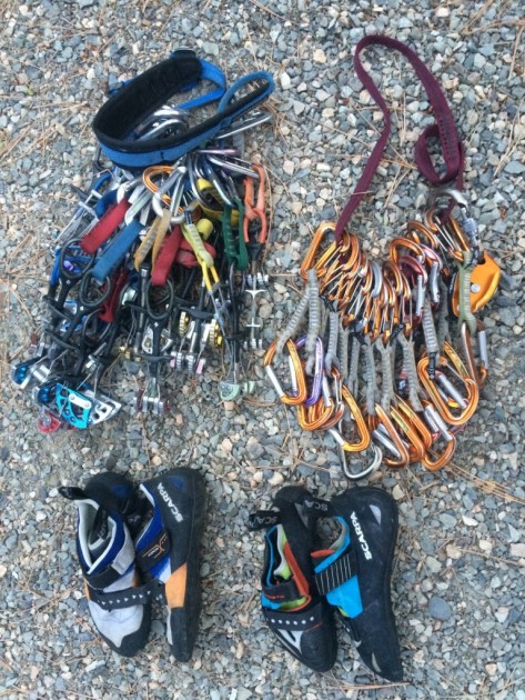 scarpa boostic - a week of climbing in washington pass and the gear for the trip.