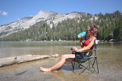 The Camp X&#039;s mesh material made it perfect for use around water activi...