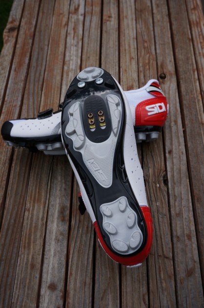 sidi dominator 5 fit - the grey outsole portions of the sidi dominator fit are replaceable...