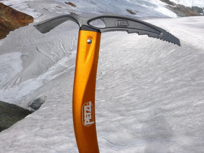 petzl summit evo - the pick of the summit evo is hot-forged, meaning it can be...