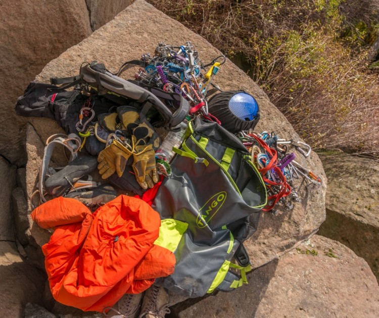 trango crag pack - this bag is big enough to hold unhealthily large amounts of gear...