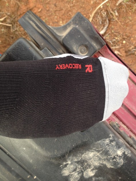 2xu compression recovery for women - this sock has a specific right and left foot along with a very high...