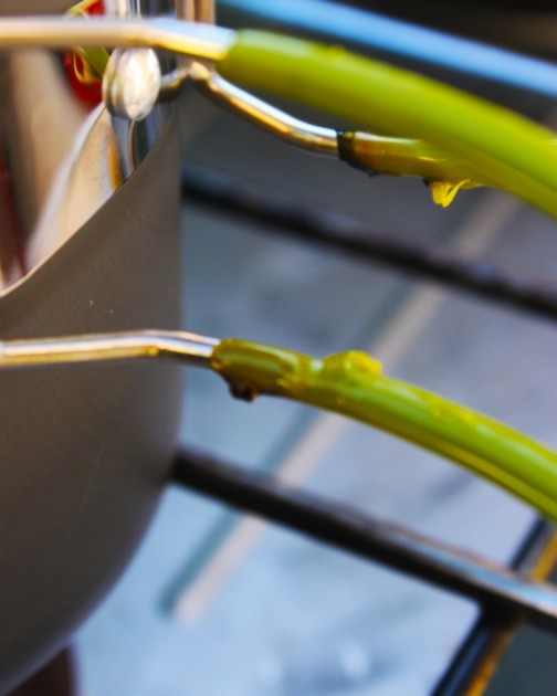 g4free 4 piece cooking set - g4free uses silicone to cover the metal handles, but they are prone...