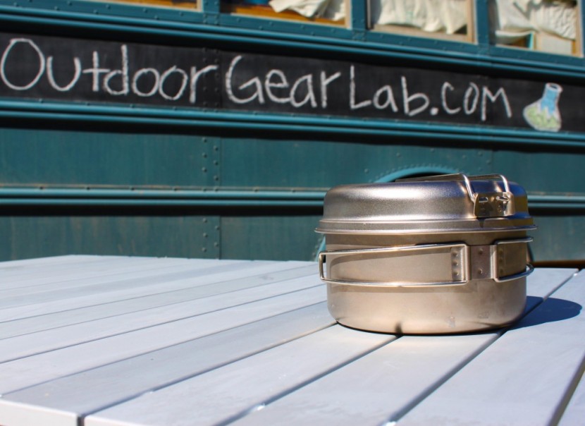 camping cookware - snow peak makes one of the lightest and most compact sets we tested...